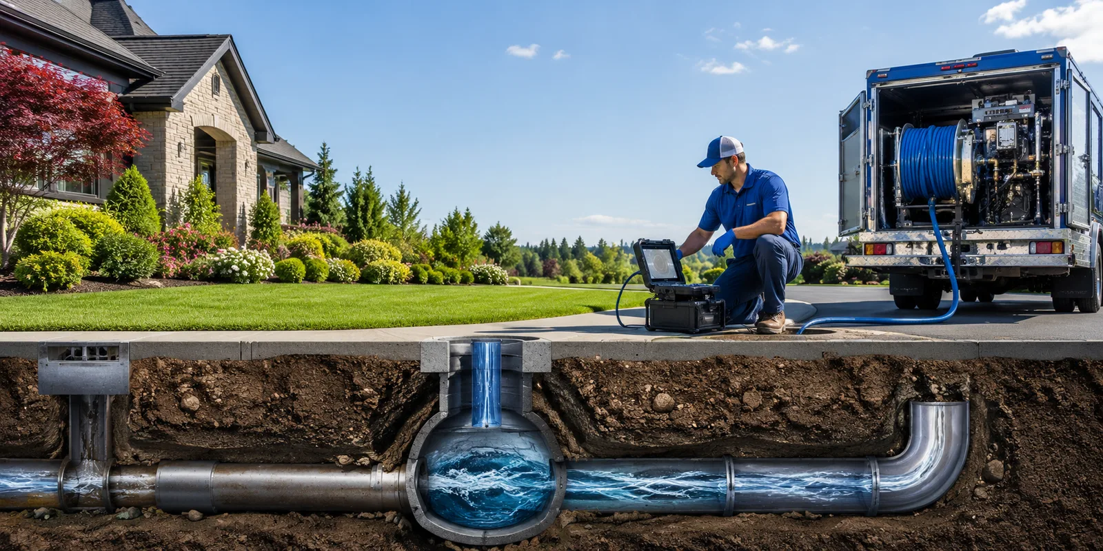 Drainage restoration information for East Northport, NY